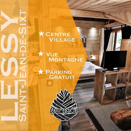 Studio Lessy - Centre Village - Aravistour Saint-Jean-de-Sixt Eksteriør bilde